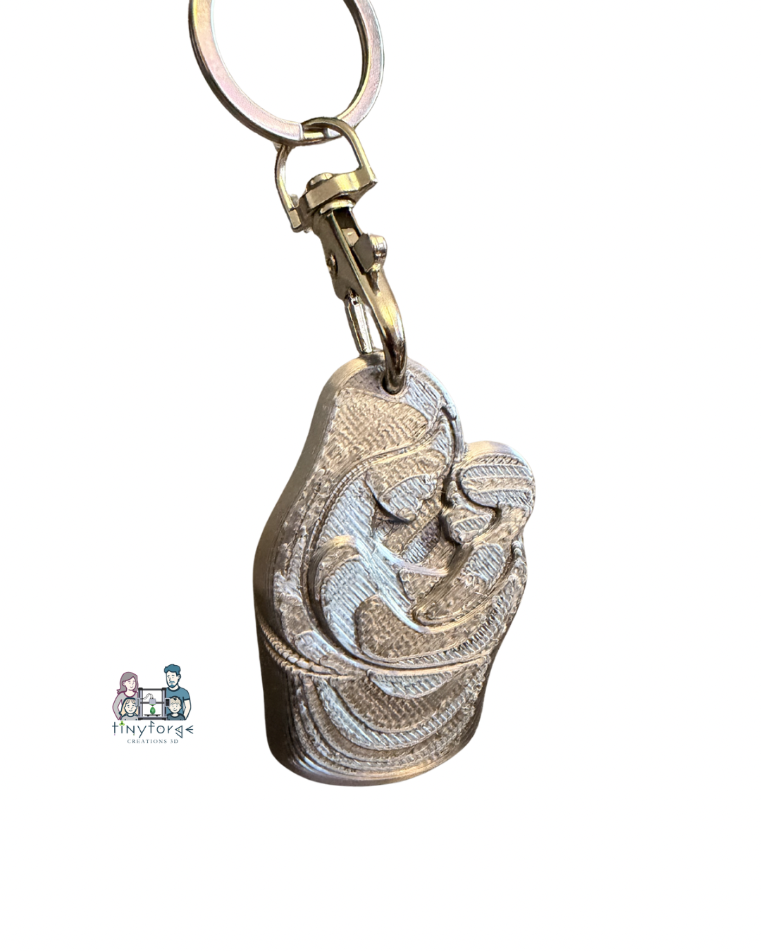 Mama & baby keychain