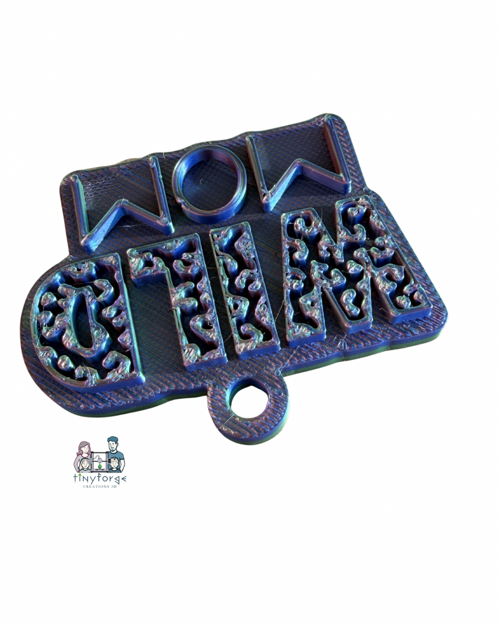 Wild mom summer keychain