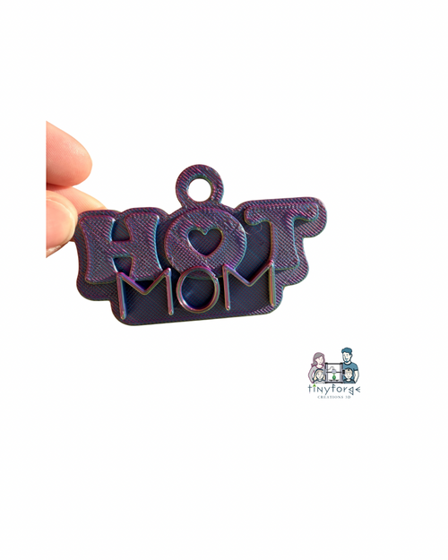 A hot mom summer keychain