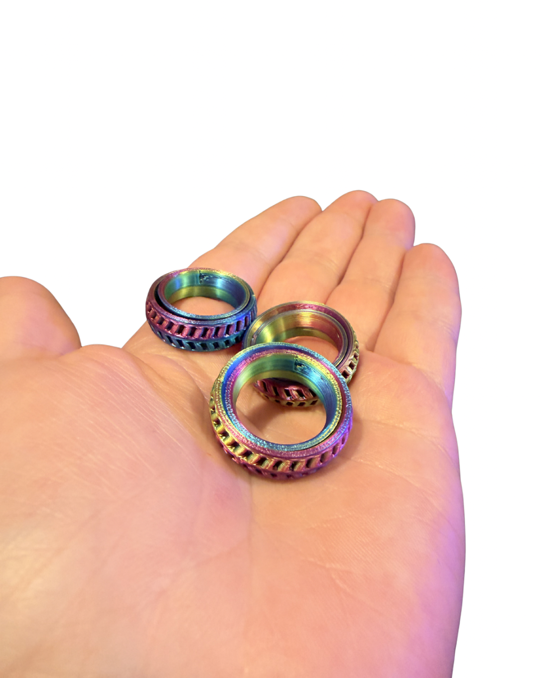 Tire fidget ring
