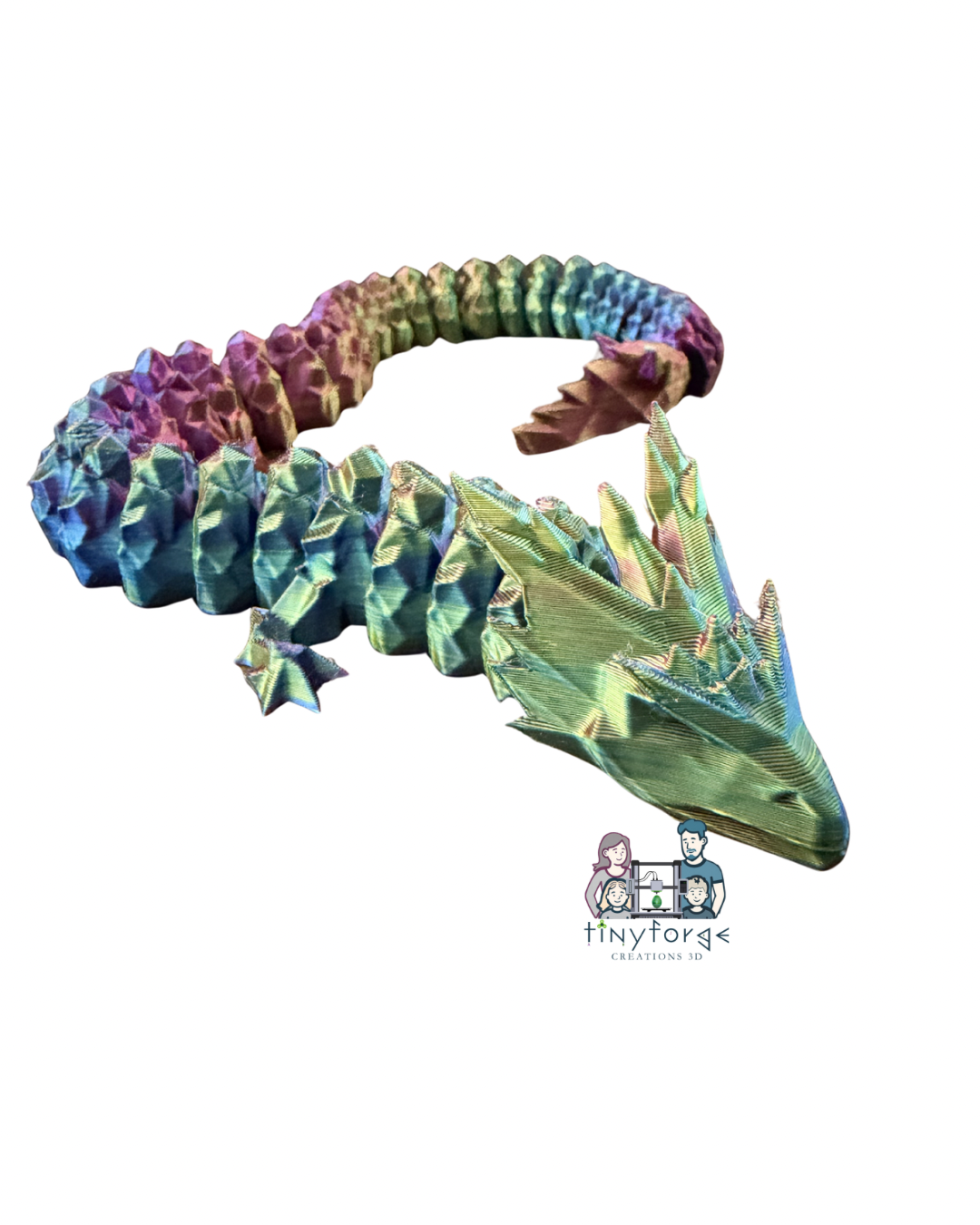 Articulated Dragon – 12” Flexible 3D Printed Dragon