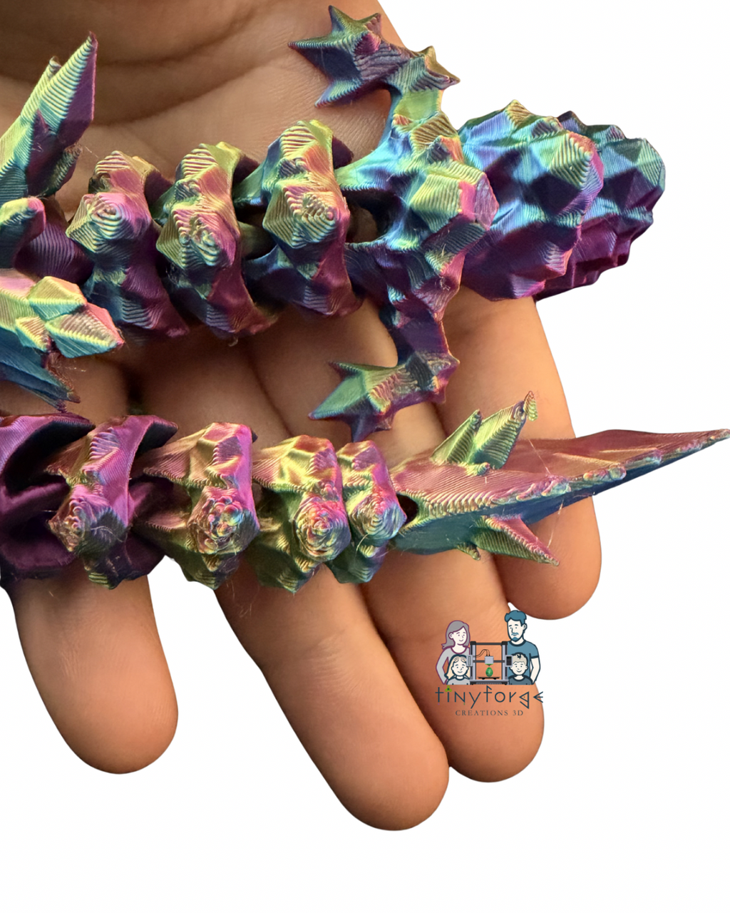 Articulated Dragon – 12” Flexible 3D Printed Dragon