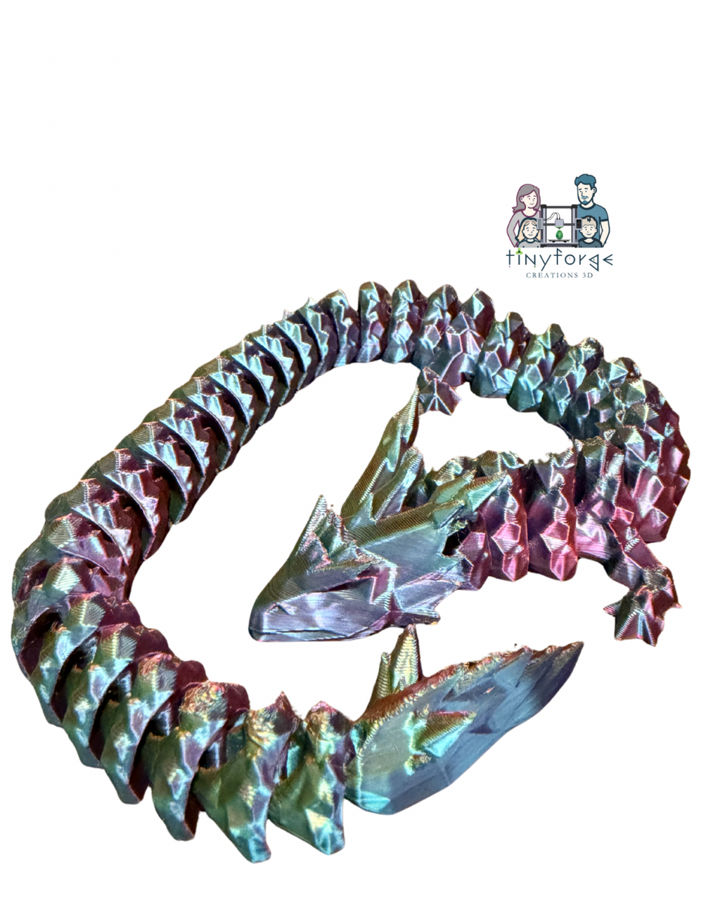 Articulated Dragon – 12” Flexible 3D Printed Dragon