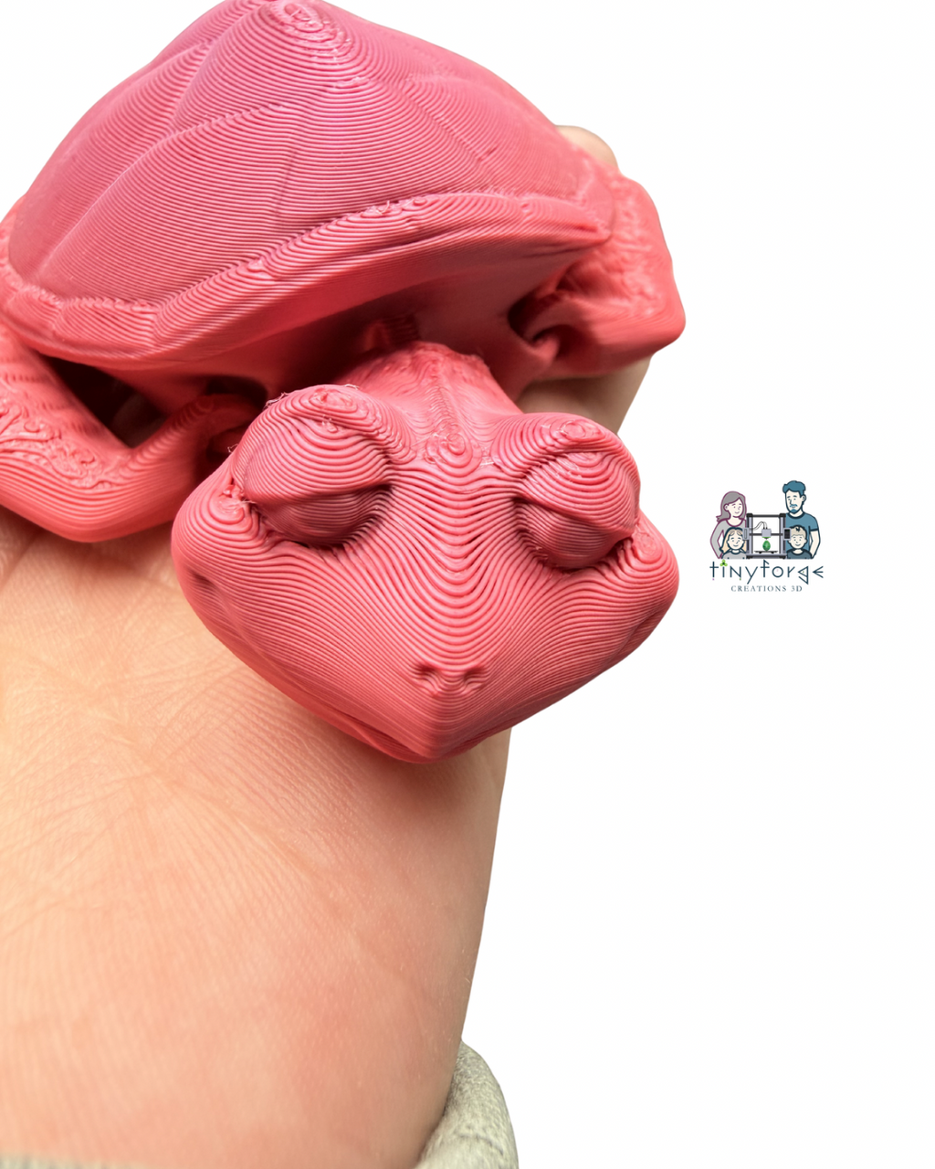 Articulated Baby Sea Turtle – 3D Printed Fidget Friend