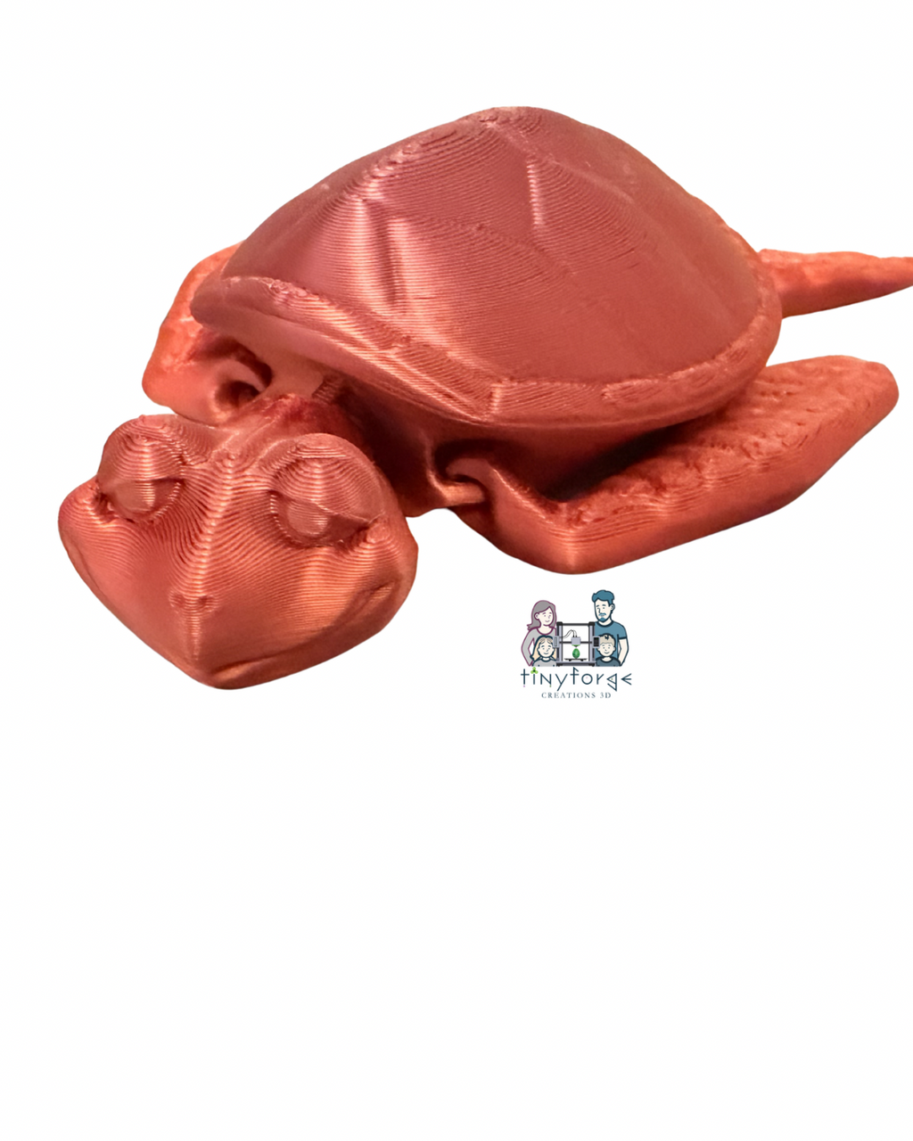 Articulated Baby Sea Turtle – 3D Printed Fidget Friend